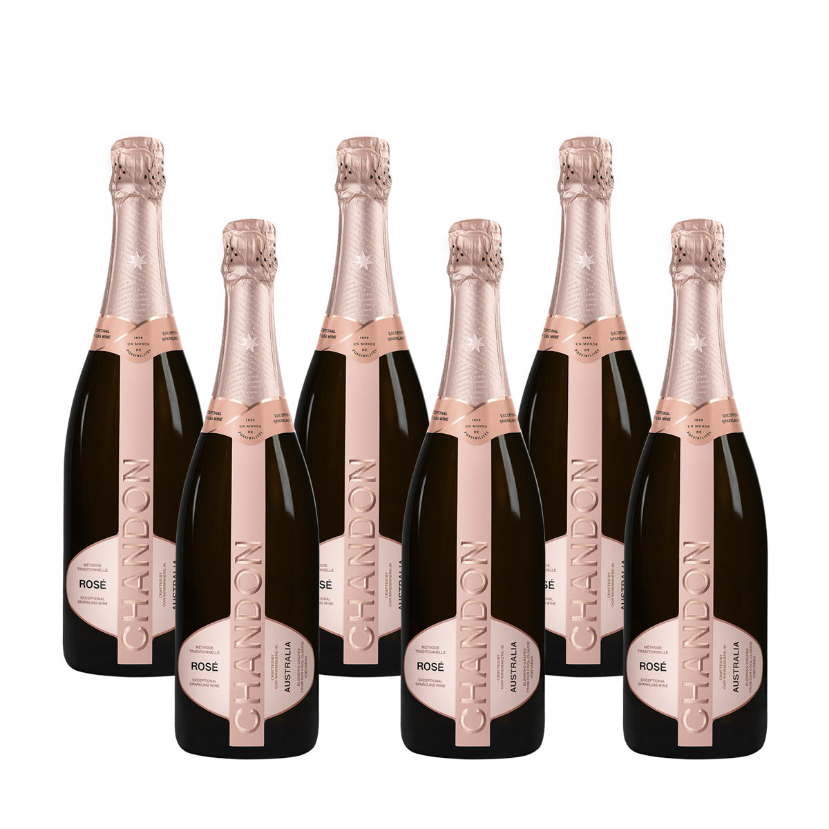 Chandon Rosé 6 Bottles Bundle Set