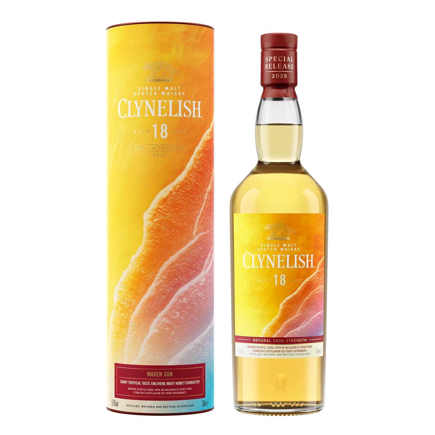 Clynelish Special Releases 2025 - 18 YO WAXEN SUN