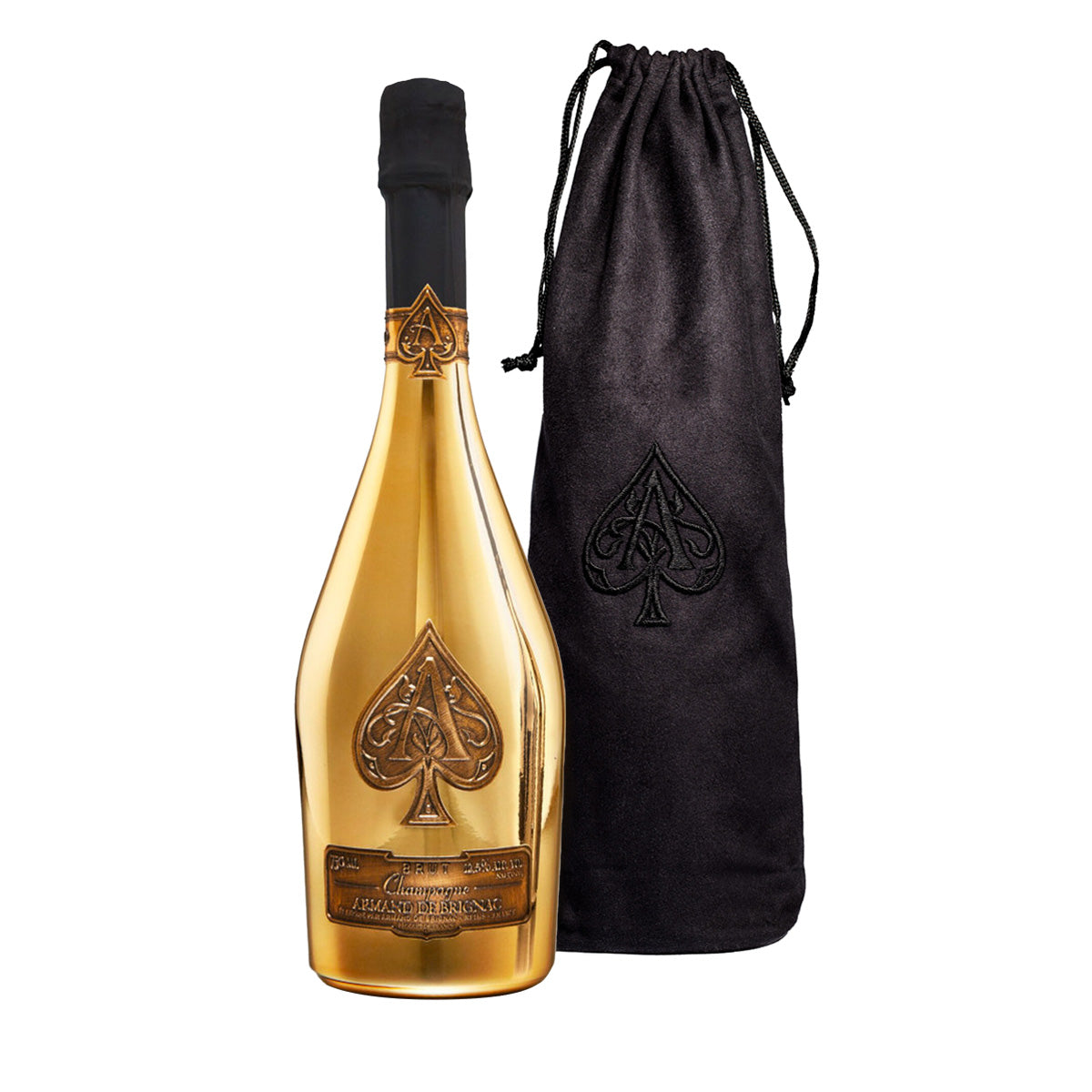 Armand De Brignac Brut Gold with Velvet Bag