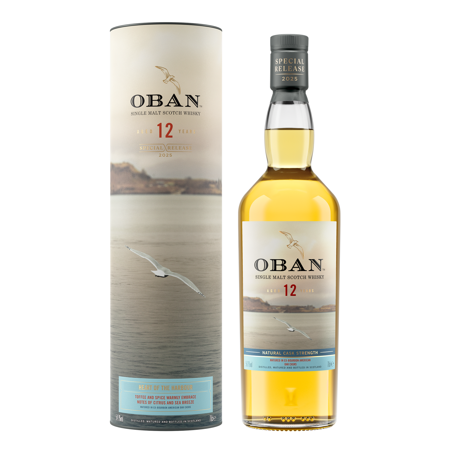 Oban Special Releases 2025 - 12 YO HEART OF THE HARBOUR