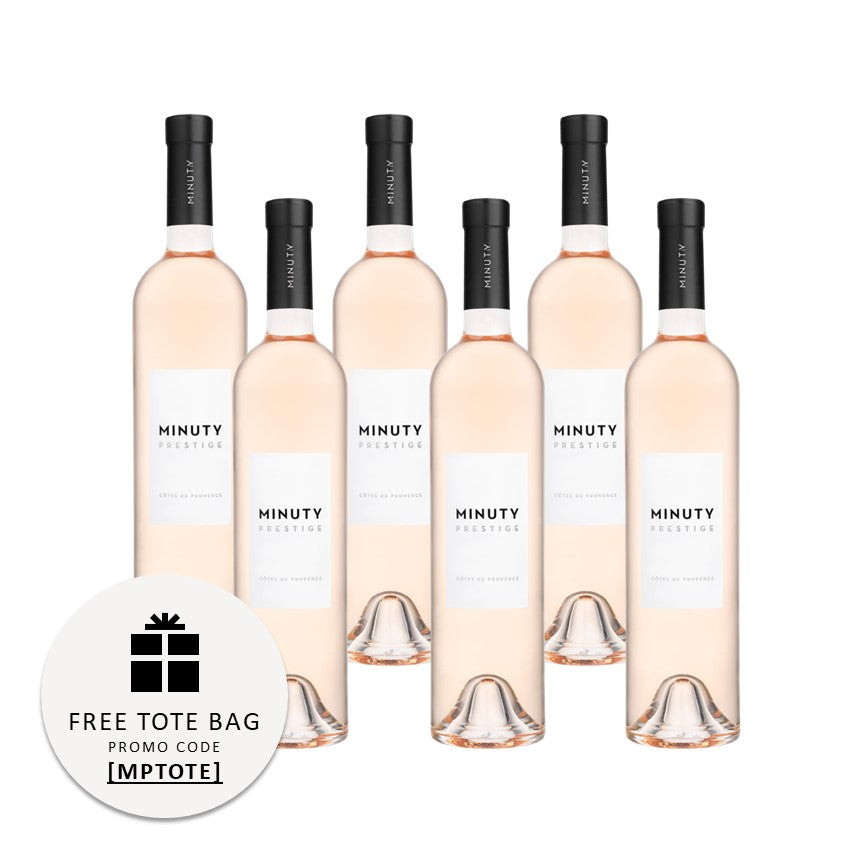 Minuty Prestige Rosé Vintage 2023 6 Bottles Bundle Set