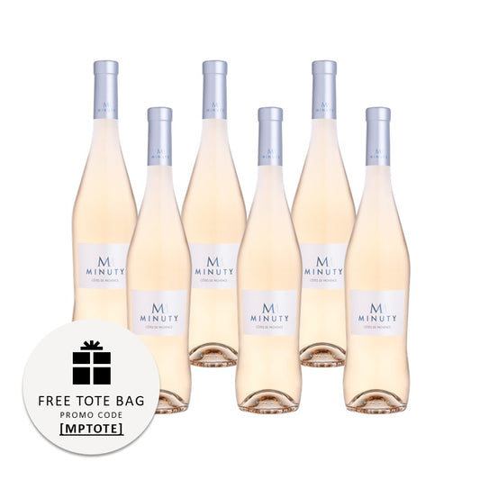 Minuty M Rosé Vintage 2023 6 Bottles Bundle Set