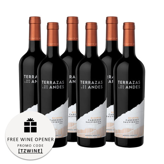 Terrazas Reserva Cabernet Sauvignon 2021 6 bottles Case Offer