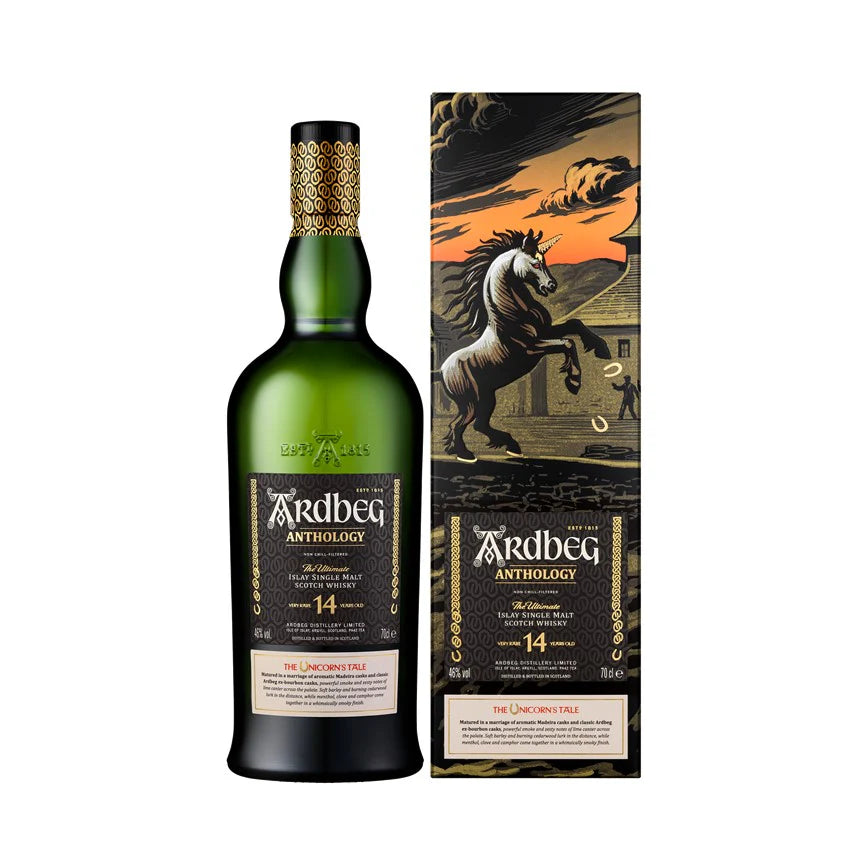 Ardbeg Anthology 14 Years Old Limited Edition - The Unicorn's Tale