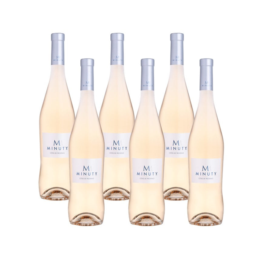 Minuty M Rosé Vintage 2022 6 Bottles Bundle Set