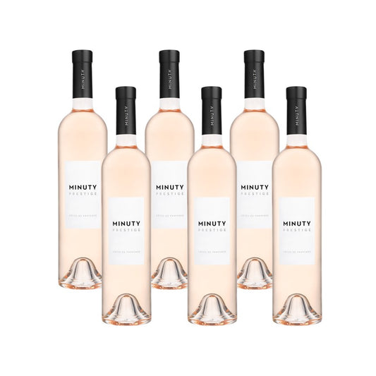 Minuty Prestige Rosé Vintage 2021 6 Bottles Bundle Set