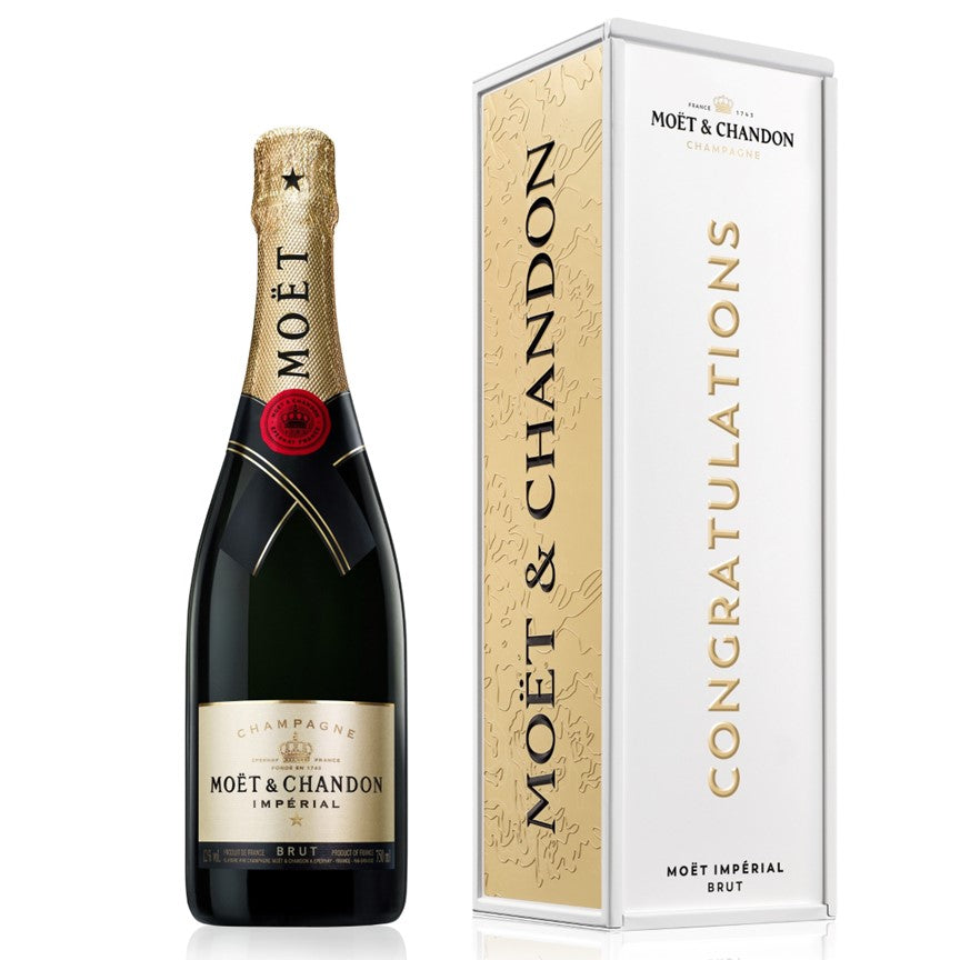 Moët & Chandon Impérial - Specially Yours: Congratulations (Metal Gift Box)